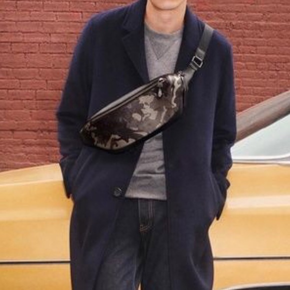 coach warren belt bag